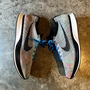 Nike Flyknit Racer Multicolor 2.0 Sneakers Men's Size 8